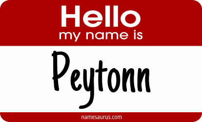 Hello my name is Peytonn png download