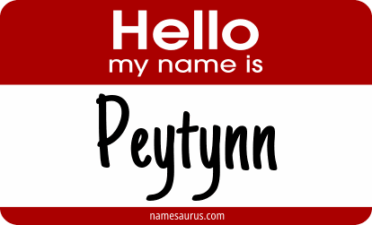 Hello my name is Peytynn png download