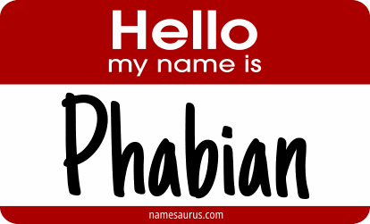Hello my name is Phabian png download