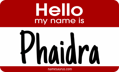 Hello my name is Phaidra png download