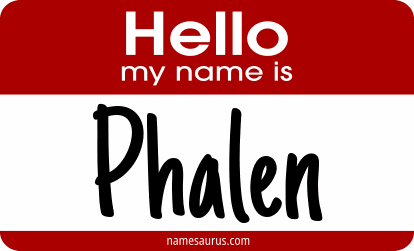Hello my name is Phalen png download