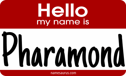 Hello my name is Pharamond png download