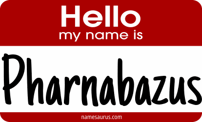 Hello my name is Pharnabazus png download