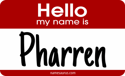 Hello my name is Pharren png download