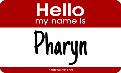 Hello my name is Pharyn png download
