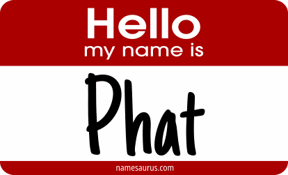 Hello my name is Phat png download