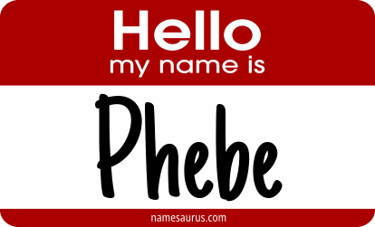 Hello my name is Phebe png download
