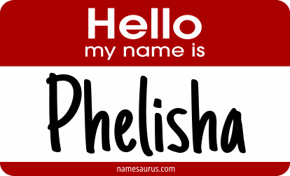 Hello my name is Phelisha png download