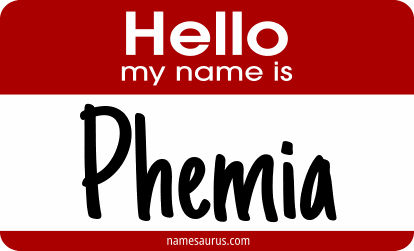 Hello my name is Phemia png download