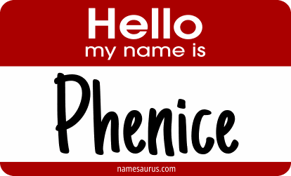 Hello my name is Phenice png download