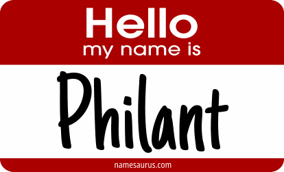 Hello my name is Philant png download