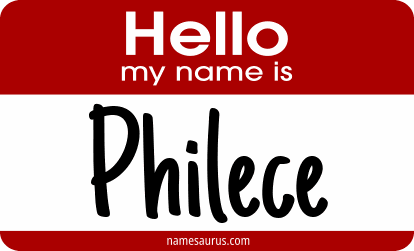 Hello my name is Philece png download