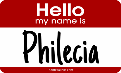 Hello my name is Philecia png download