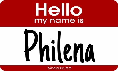 Hello my name is Philena png download