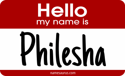 Hello my name is Philesha png download
