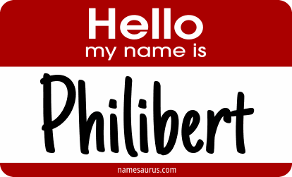 Hello my name is Philibert png download