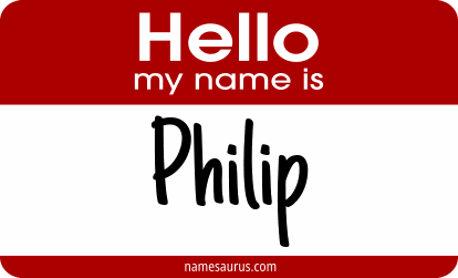 Hello my name is Philip png download