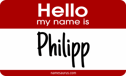 Hello my name is Philipp png download