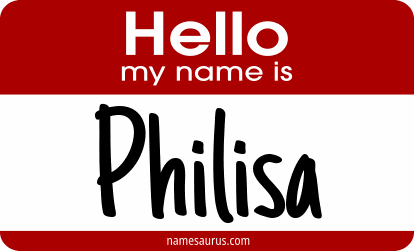 Hello my name is Philisa png download