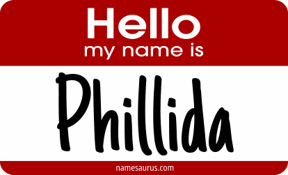 Hello my name is Phillida png download