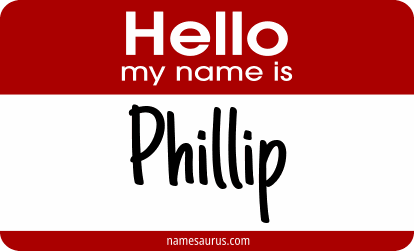Hello my name is Phillip png download