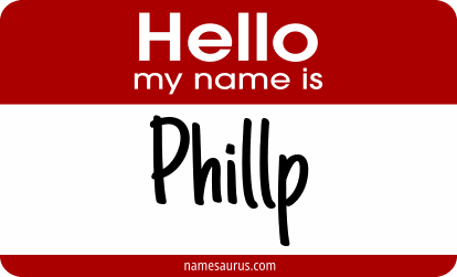 Hello my name is Phillp png download