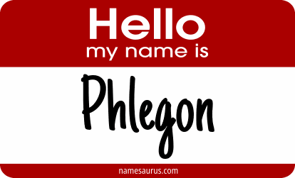 Hello my name is Phlegon png download