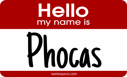 Hello my name is Phocas png download