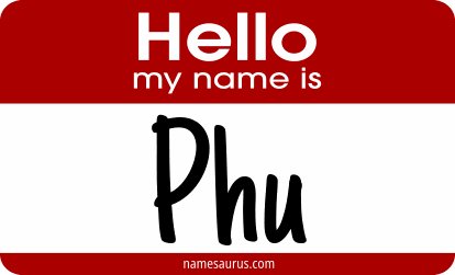 Hello my name is Phu png download