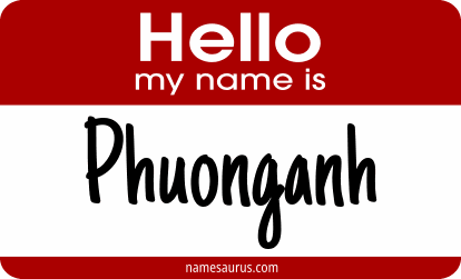 Hello my name is Phuonganh png download