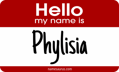 Hello my name is Phylisia png download