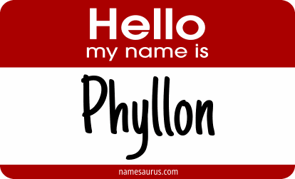 Hello my name is Phyllon png download