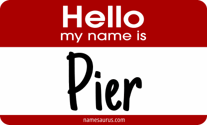 Hello my name is Pier png download