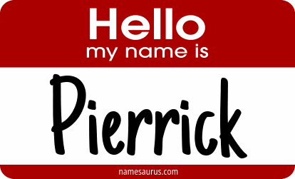 Hello my name is Pierrick png download