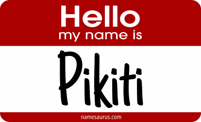Hello my name is Pikiti png download