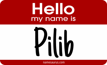 Hello my name is Pilib png download