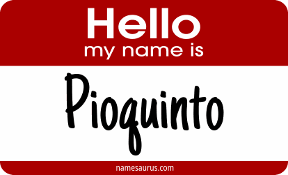 Hello my name is Pioquinto png download