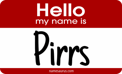 Hello my name is Pirrs png download