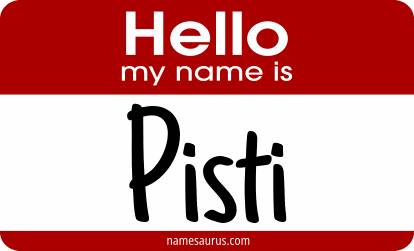 Hello my name is Pisti png download