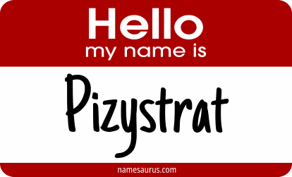 Hello my name is Pizystrat png download