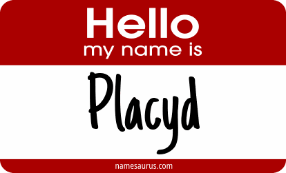 Hello my name is Placyd png download
