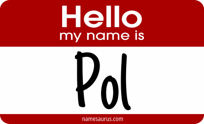 Hello my name is Pol png download