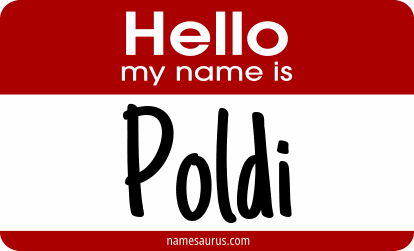 Hello my name is Poldi png download