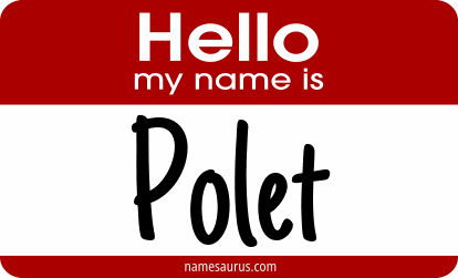 Hello my name is Polet png download