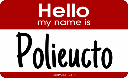 Hello my name is Polieucto png download