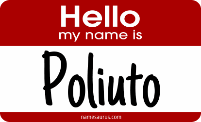 Hello my name is Poliuto png download