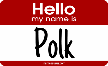 Hello my name is Polk png download