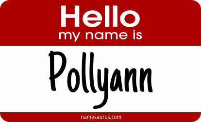 Hello my name is Pollyann png download