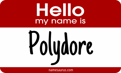 Hello my name is Polydore png download