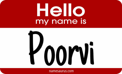 Hello my name is Poorvi png download